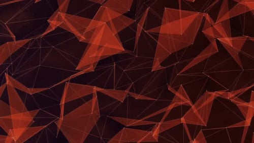 Abstract Geometric Plexus Network Loop Background