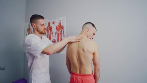 Orthopedic Doctor and Patient