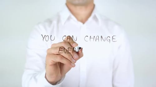 Writing You Can Change Everything Message