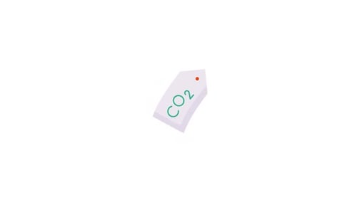 Animation de l'icône de la taxe sur le carbone