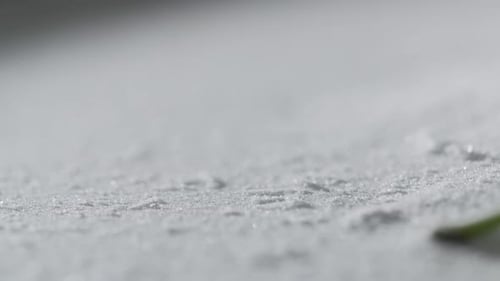 shot if ice crystals