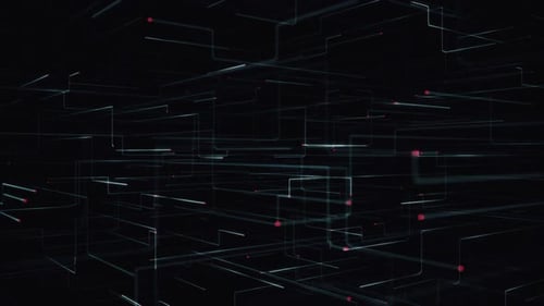 3D Circuit Board Data Stream Technology Background