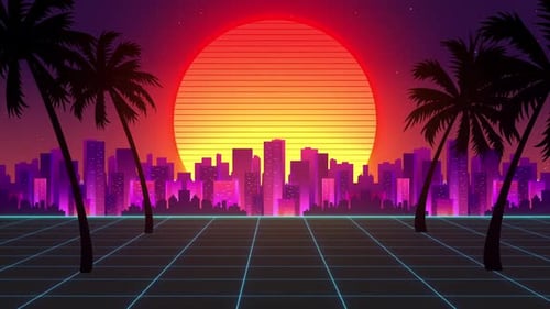 Retro-Hintergrund