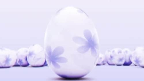 Modern 3D Easter Egg Shattering Reveal Animation