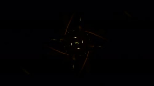 Colorful Spectacle of Light and Sound in a Disco VJ Loop