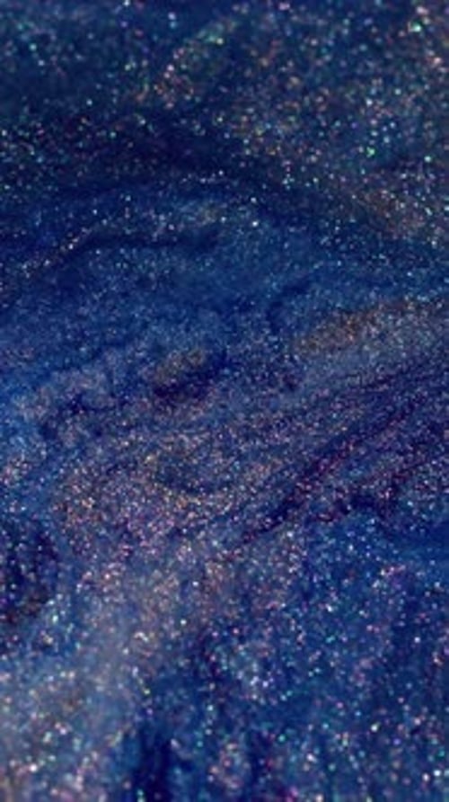 Vertical Sparkling Texture Ink Stream Shine Fluid