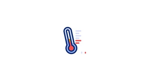 Thermometer Animated Icon