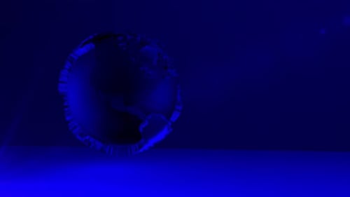 Fondo del globo terrestre