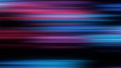 Dynamic Blue Red Neon Light Streaks Loop Background