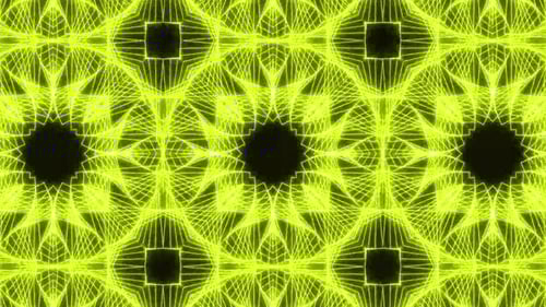 Neon green abstract pattern