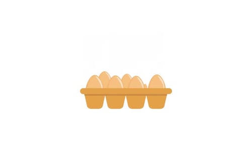 Essen mit frischen Eiern