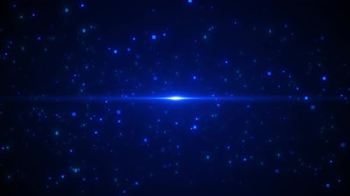 Digitaler Cyberspace Partikel Daten Netzwerkverbindungen Daten Cyberspace Umgebung 3D Digital