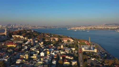 Embankment of Istanbul on the Bosphorus