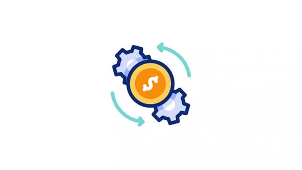 Cost Effectiveness Animated Alpha Icons , Elements Motion Graphics ft ...