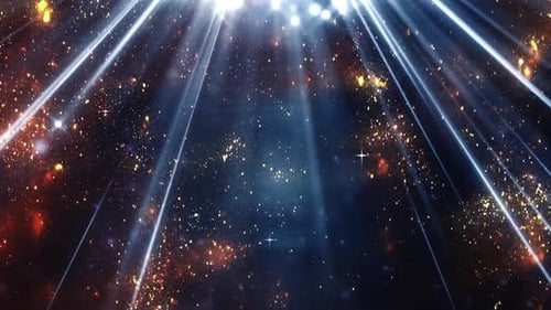 Firework Awards Particles Fall Background