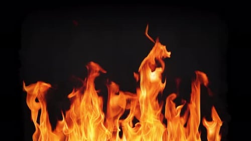 Loopable Flames in Slow Motion