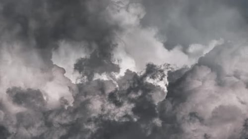 thunderstorms, weather lightning clouds 4k.