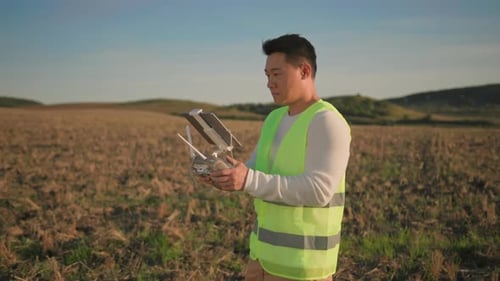Utilizing Drone Operations for Effective Agriculture Monitoring in Remote Agricultural Fields