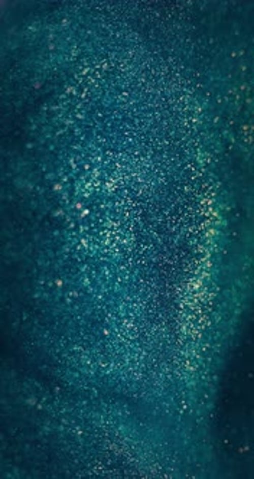 Sparkling Teal and Emerald Glitter Abstract Background Vertical