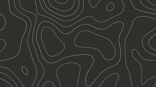 Abstract modern flow background with smooth waves and futuristic line shapes