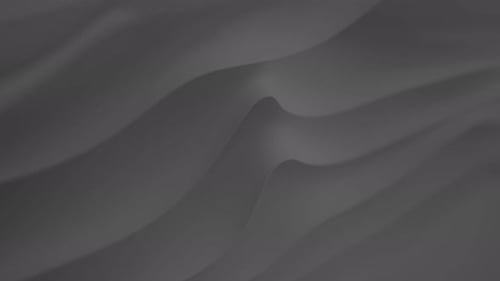 Wavy Gray Abstract Background with Envato Logo