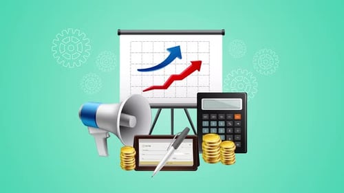 Business Growth Chart Animation