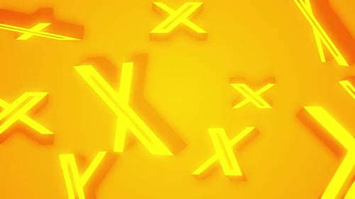 Fond d'animation du Logo Twitter