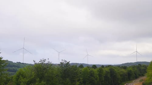 Windturbine oder Windenergie.