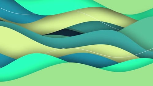 Fond animé abstrait coloré