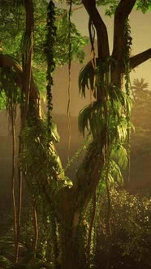 Lush Tree With Abundant Green Leaves