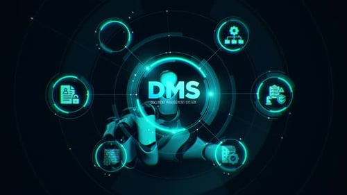 Dokumentenmanagementsystem DMS robotischer Touchscreen