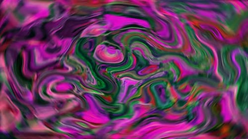 Fundo de textura de padrão de movimento animado. Líquido de padrão multicolorido abstrato