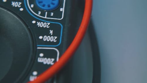 Close Up of a Multimeter and Probes