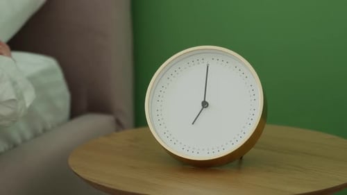 Alarm Clock Turned Off in Bedroom