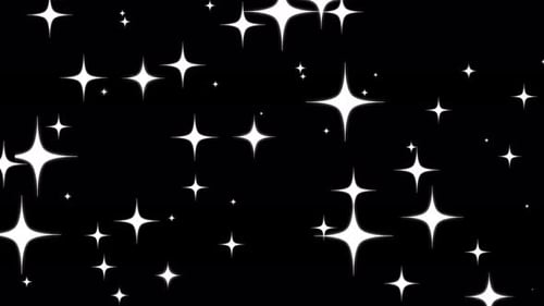 White sparkles flash light. Glowing lighting effect sparkle. Twinkle sparkling stars shine animation