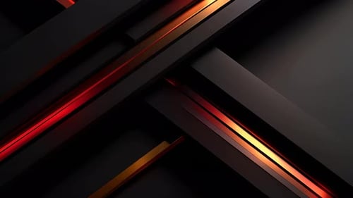 Dynamic Geometric Lines Elegant Dark Red Background