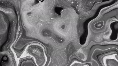 Gray color silky wave motion liquid animated background.164