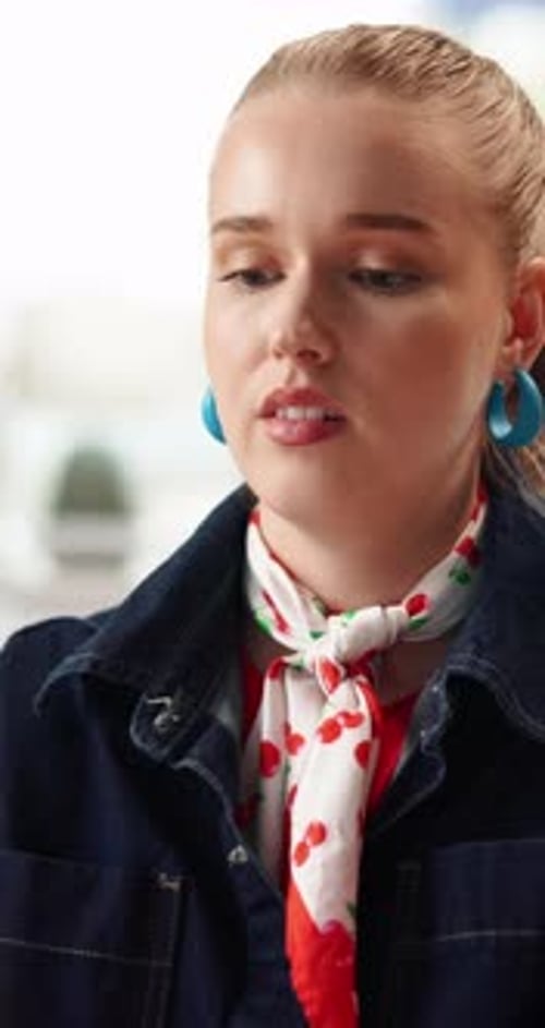 Laptop, creative and business woman in office for copywriting, editing or review newsletter