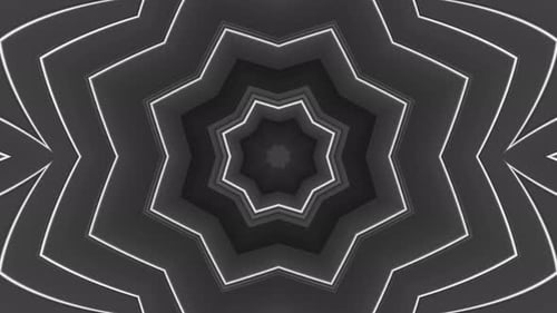 Magic Glow Fractal Background