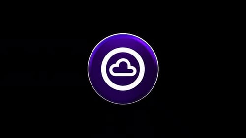 Cloud Circle Icon