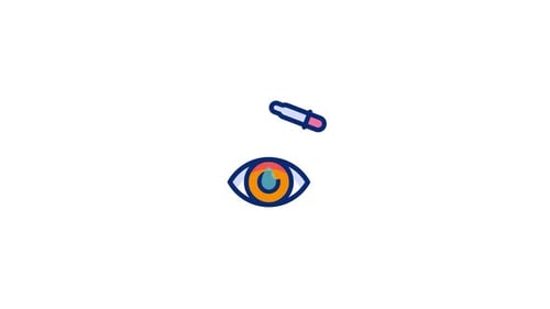 Eyedrops Animated Icon