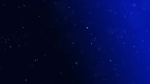 Seamless Blue Abstract Particle Loop Background