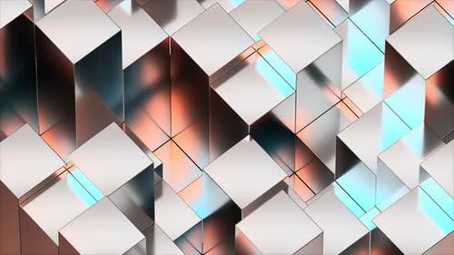 Metallische lila und blaue Hintergrundschleife