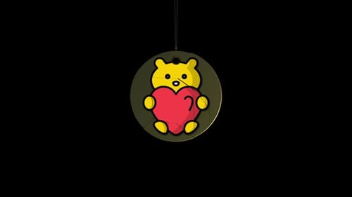 Transparenter Hintergrund mit Liebe zum Valentinstag