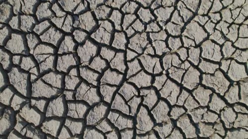 Drought and Cracked Ground