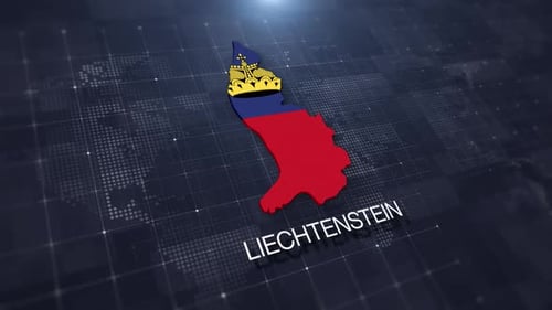 Liechtenstein Map Displaying
