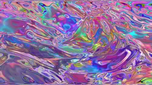 Abstract Colorful Swirls Create a Mesmerizing Visual Effect