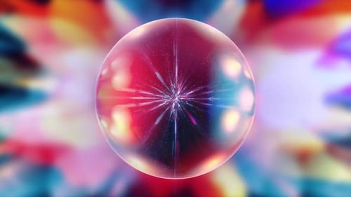 Magic Sphere Background Vj Loop 4 K 60 Fps