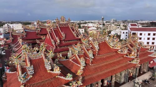 Luermen Tianhou Temple In Tainan