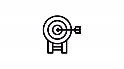 target line icon animation